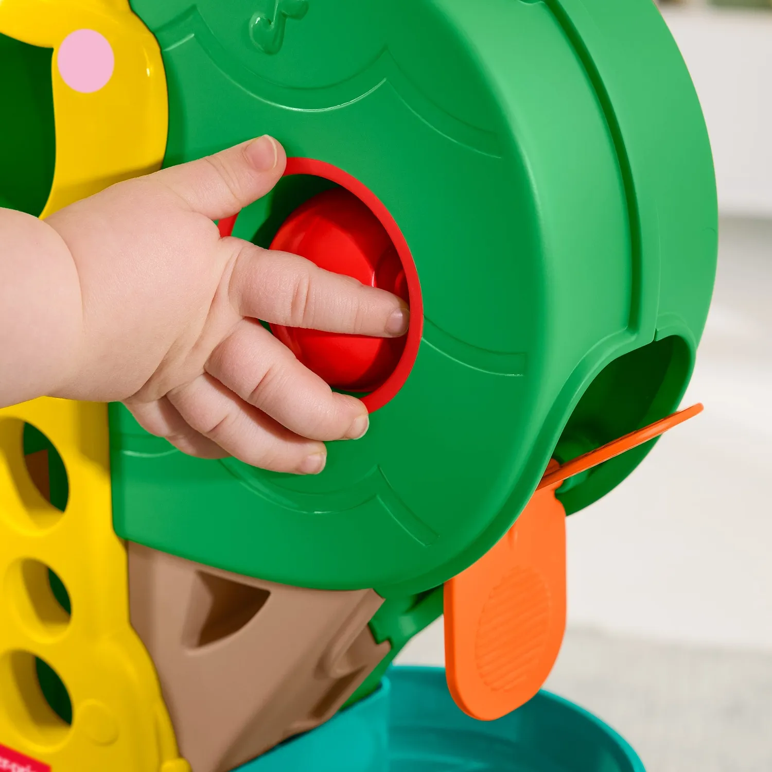 Fisher-Price Zit en Sta Jungleboom ballenspel met 6 ballen muziek