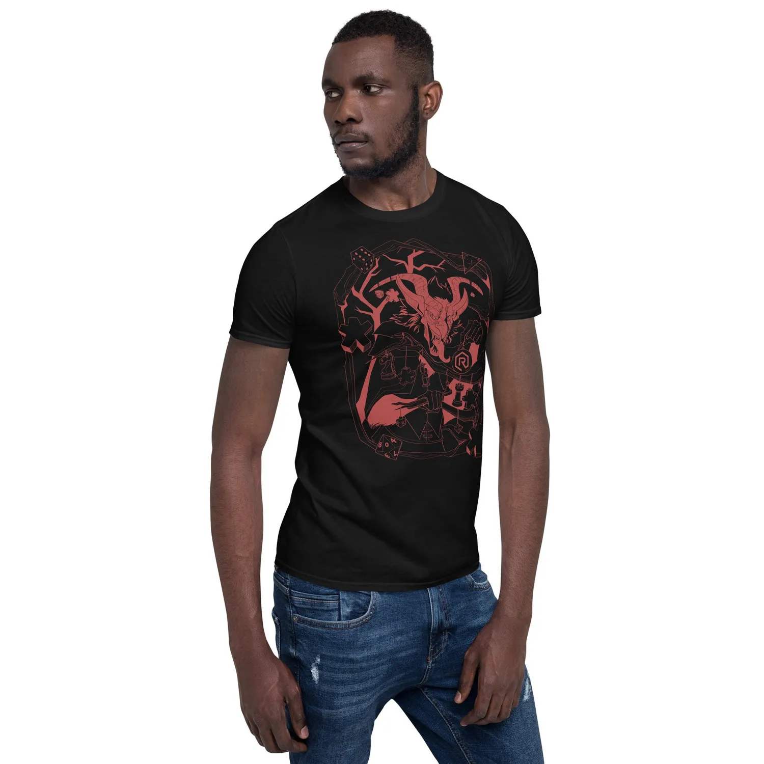 Roll A Crit Decorating Krampus T-shirt katoen unisex