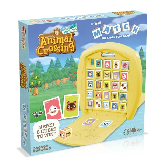 Top Trumps Match Animal Crossing bordspel 5 op rij