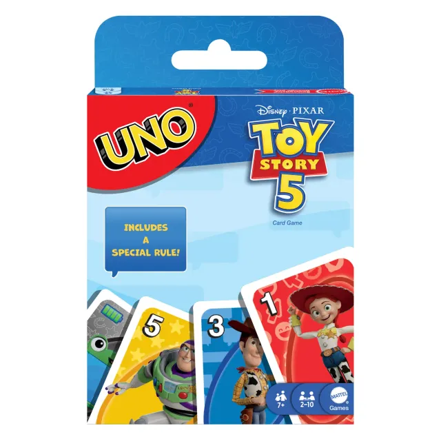 UNO Toy Story 5 kaartspel Disney Pixar editie 7+