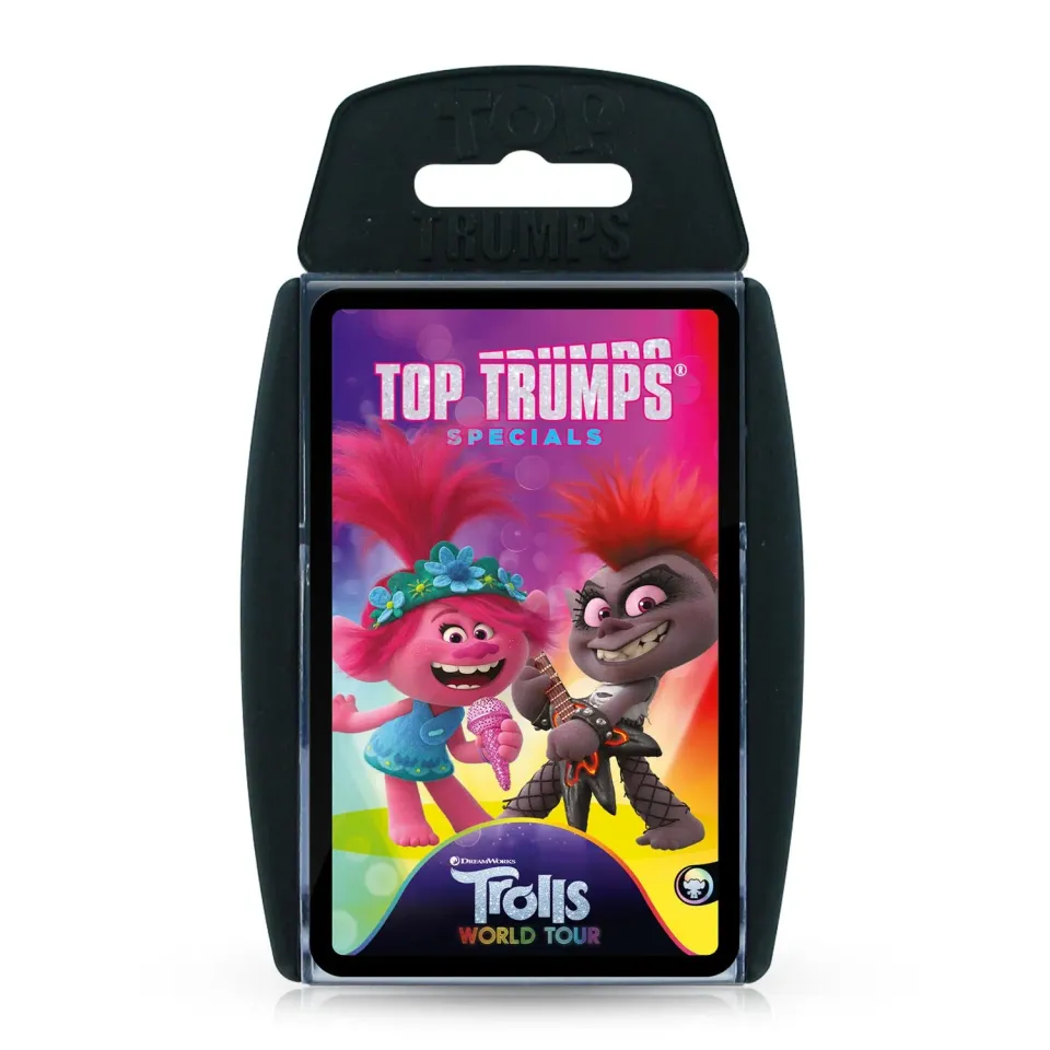 Top Trumps Trolls World Tour kaartspel muziek tribes