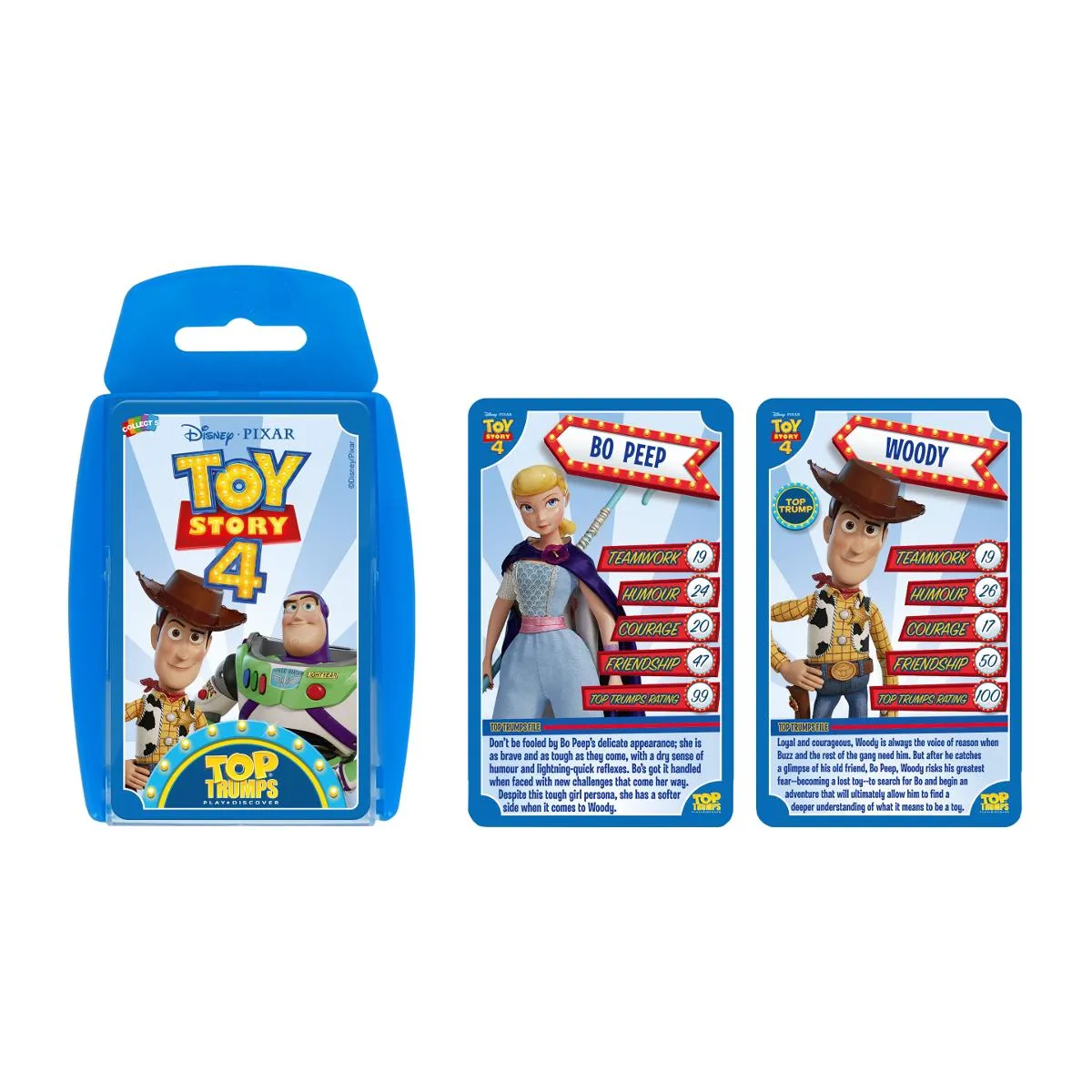 Top Trumps Toy Story 4 kaartspel met 30 kaarten