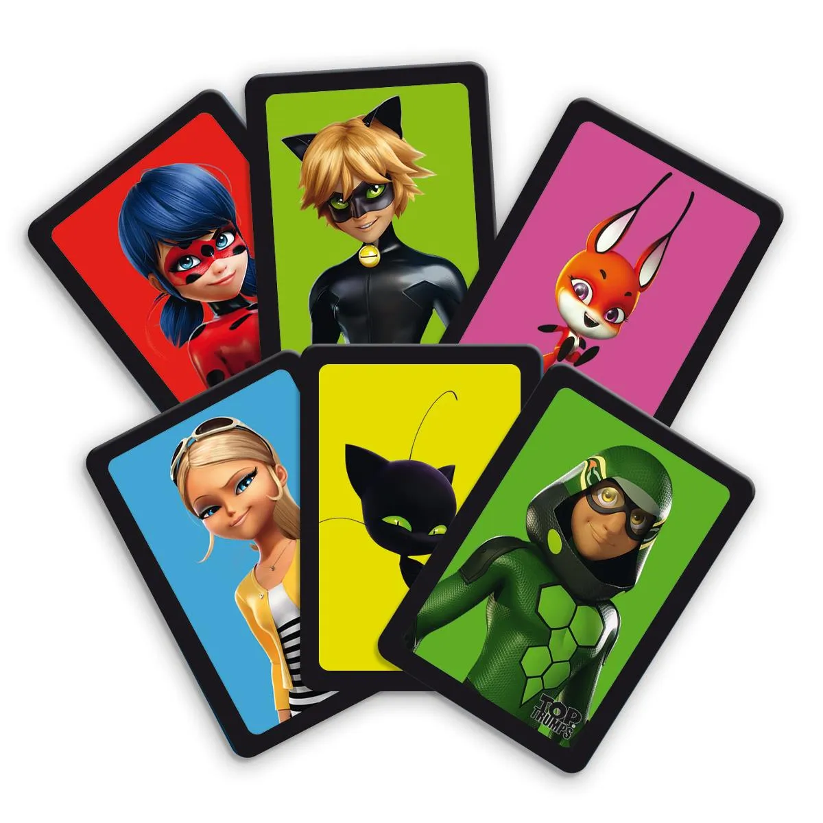Top Trumps Match Miraculous kubusspel 5 op een rij
