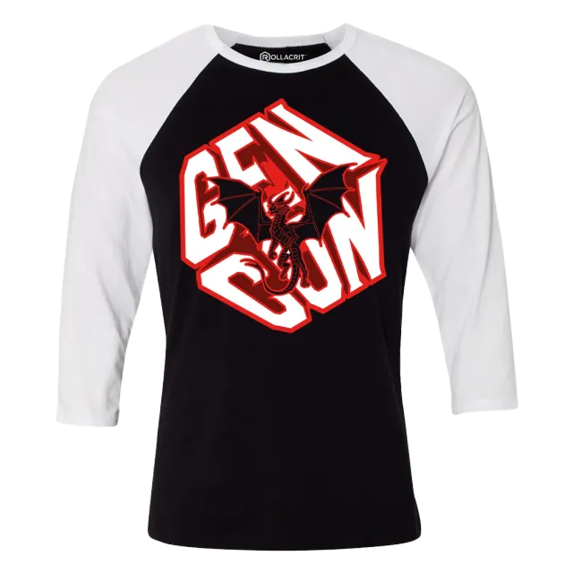 Gen Con 3D Raglan T-shirt katoen 3/4 mouw