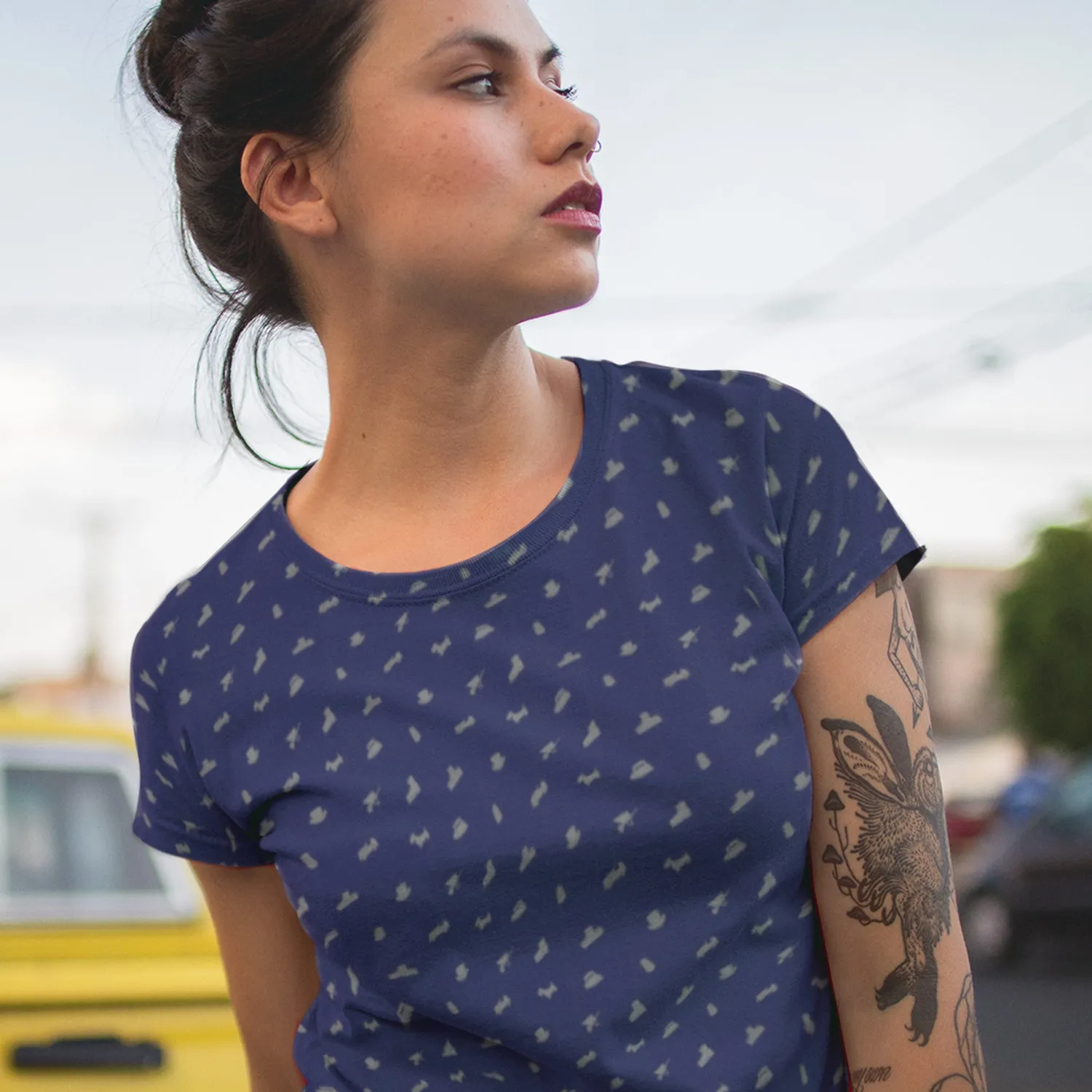 Roll A Crit Real Estate Mogul T-shirt dames all-over print M