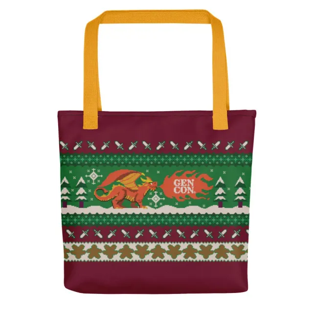 Roll A Crit Gen Con 2023 Genevieve Tote Bag draagtas 10 l