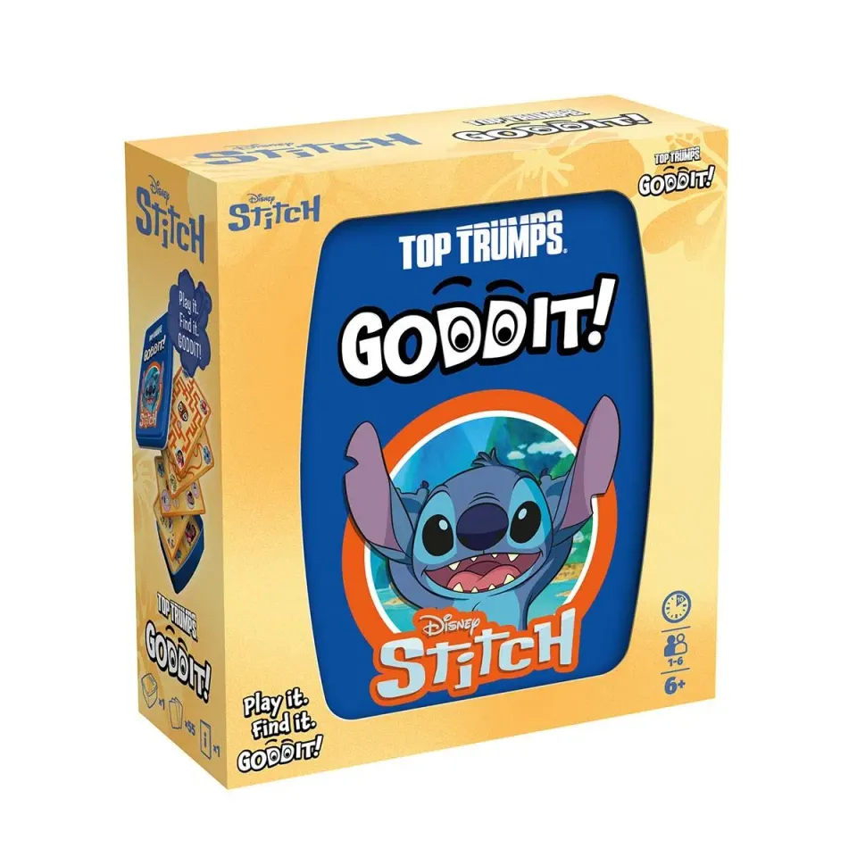 Top Trumps Goddit Stitch puzzelspel blik 6+