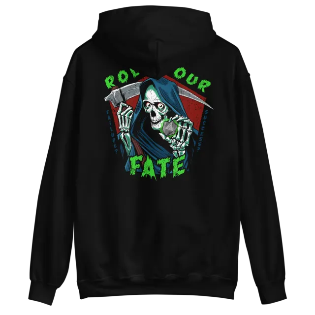 Roll A Crit Roll Your Fate hoodie unisex katoenmix