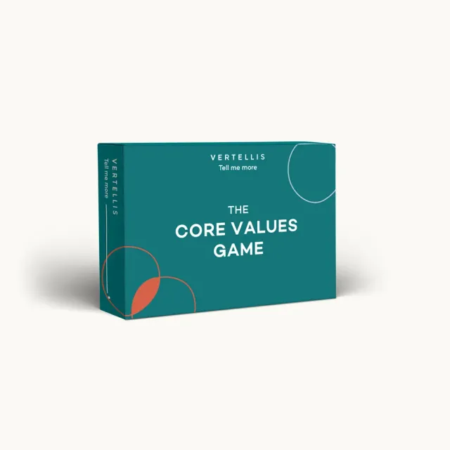 Vertellis The Core Values Game kaartspel 50 waarden Engels