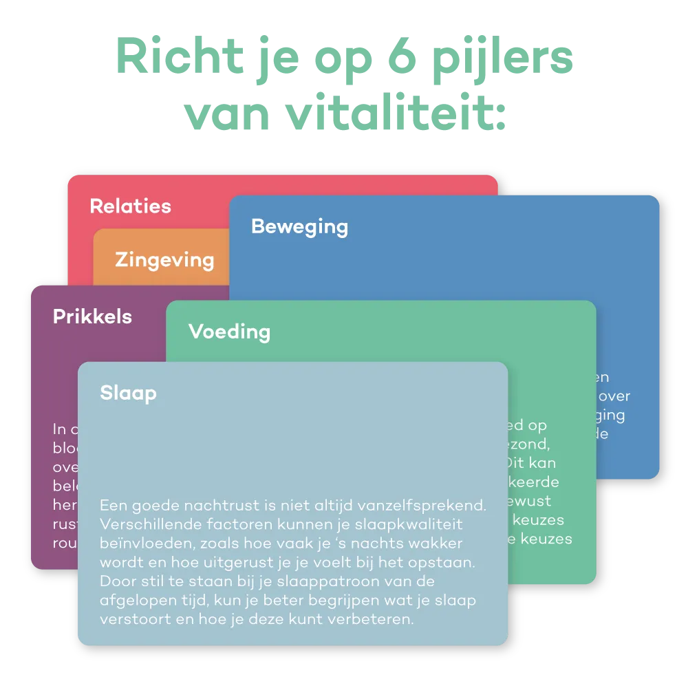 Vertellis Vitaliteitsdeck kaartspel 162 kaarten