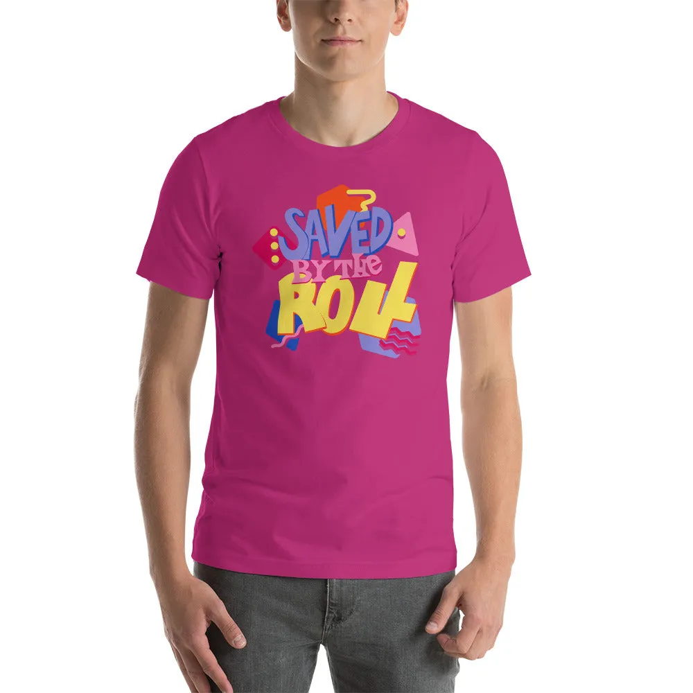 Rollacrit Saved by the Roll slim fit T-shirt berry