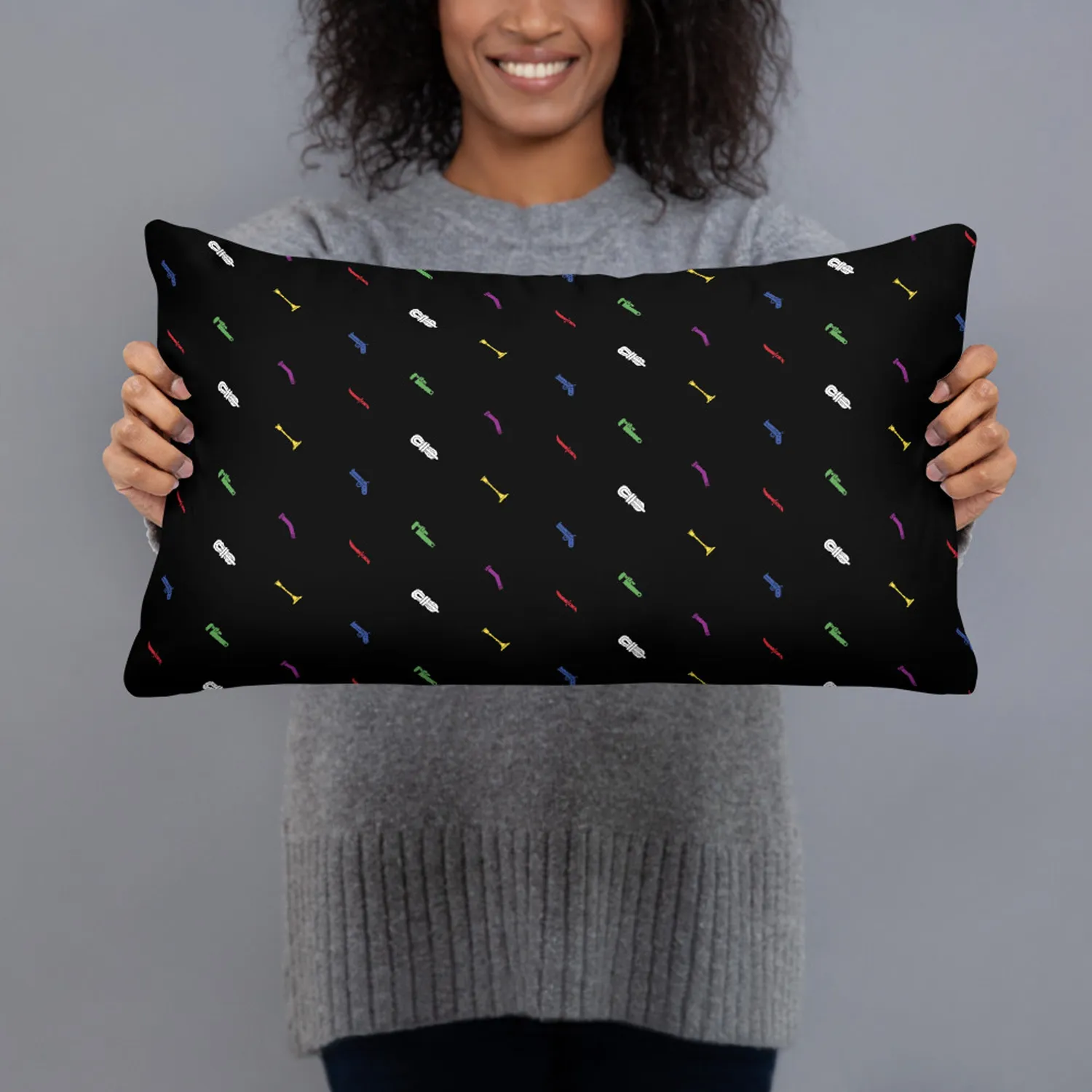 Roll A Crit Get a Hint sierkussen 45x45 polyester