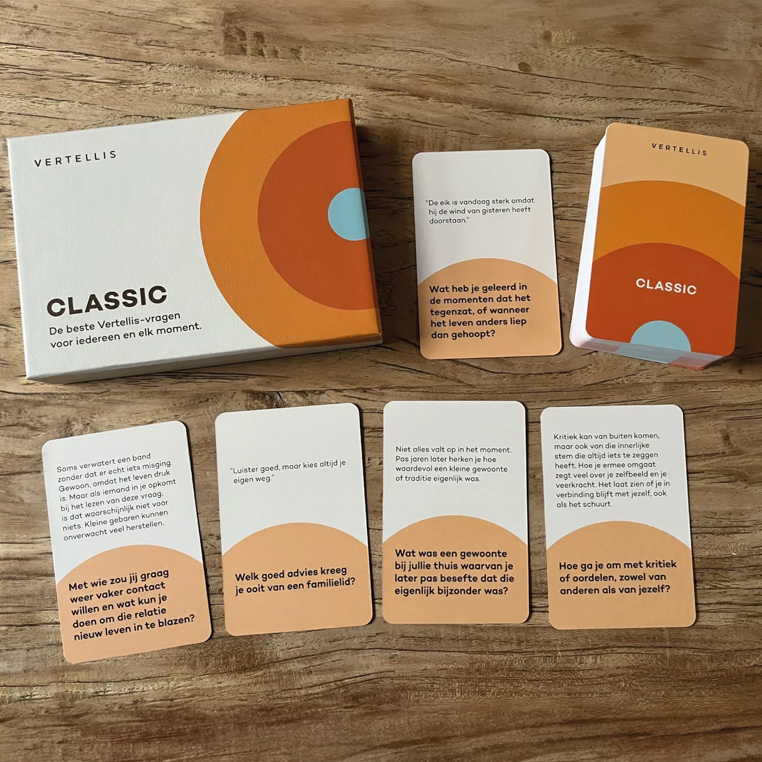 Vertellis Classic kaartspel vragenspel voor familie