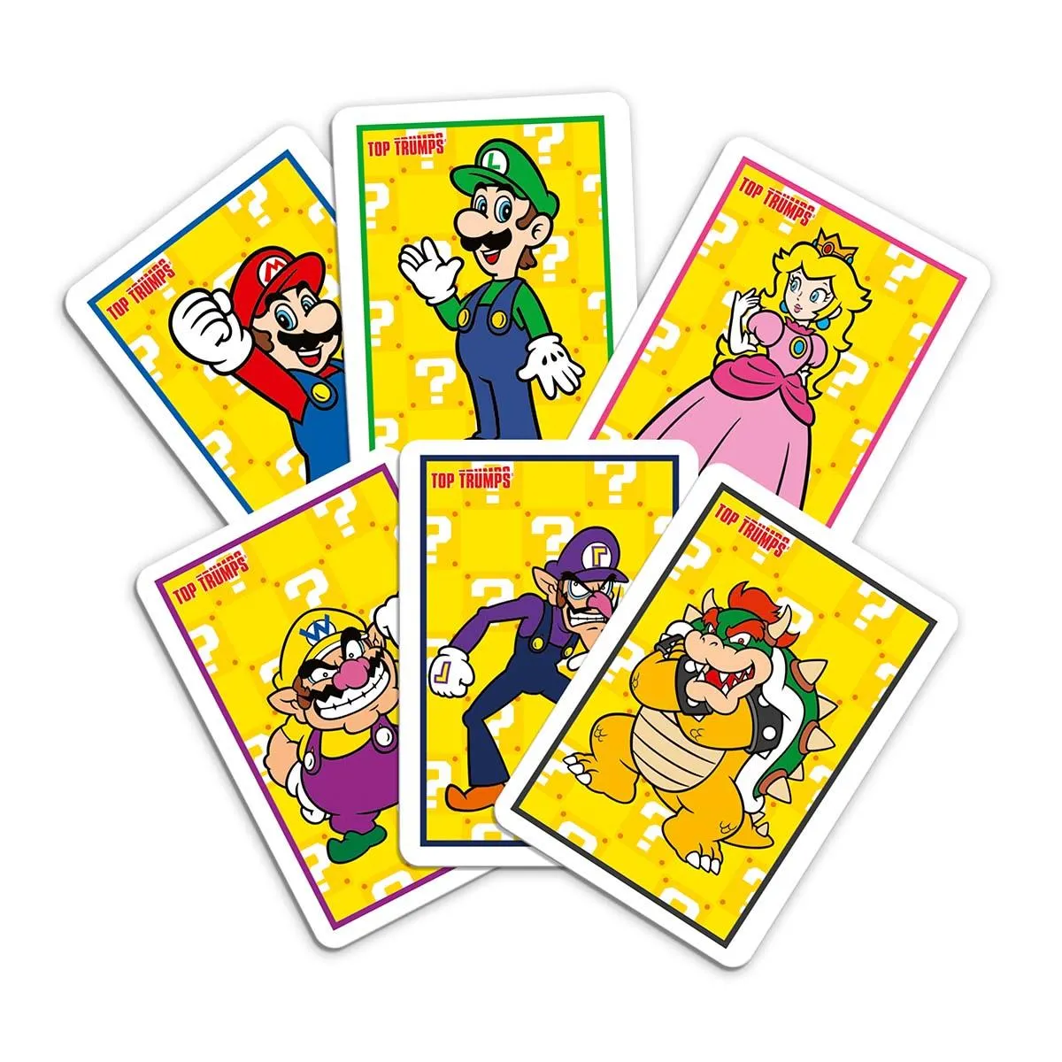 Top Trumps Match Super Mario kubusspel 2 spelers 5 op een rij