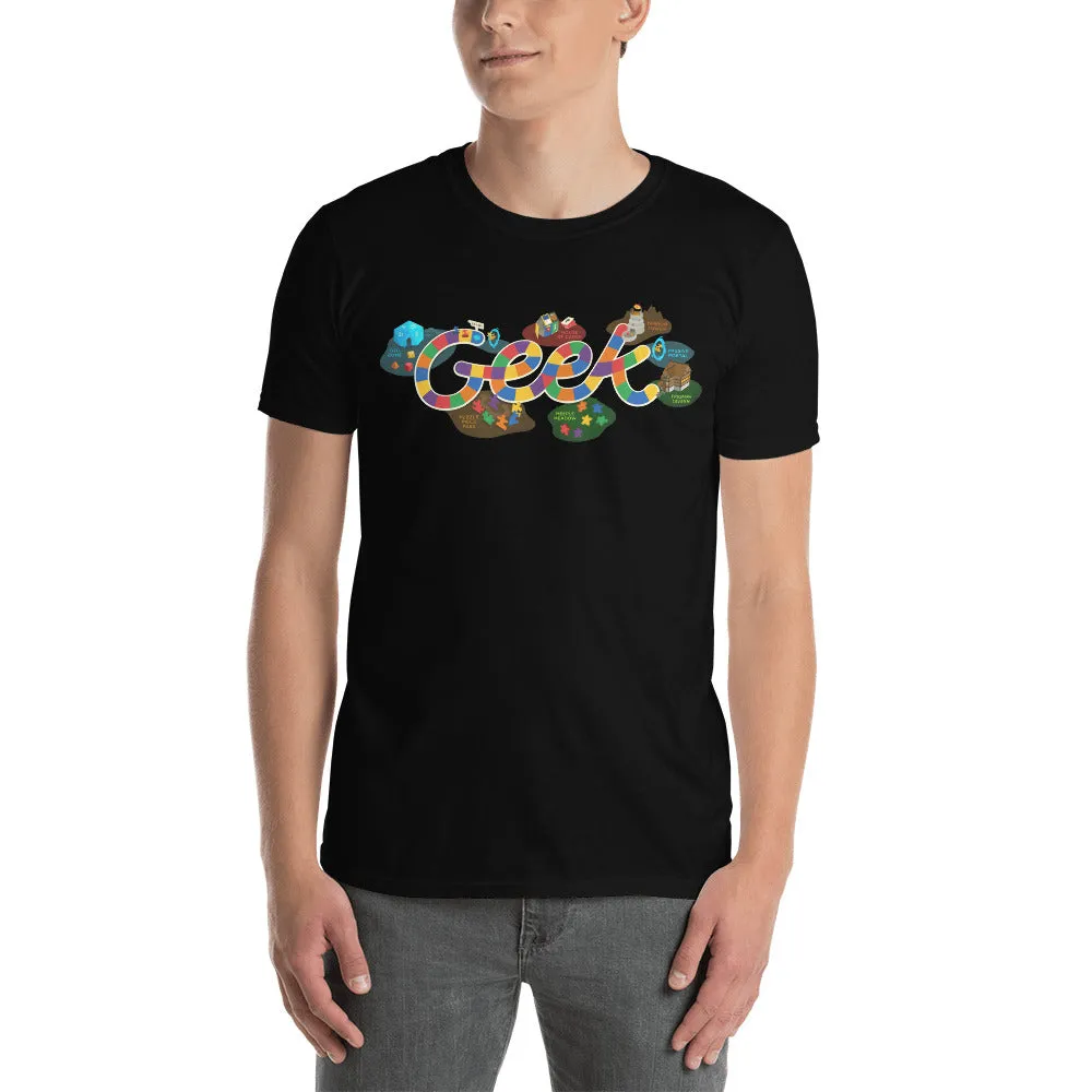 Roll A Crit Geekland t-shirt unisex katoen bordspel