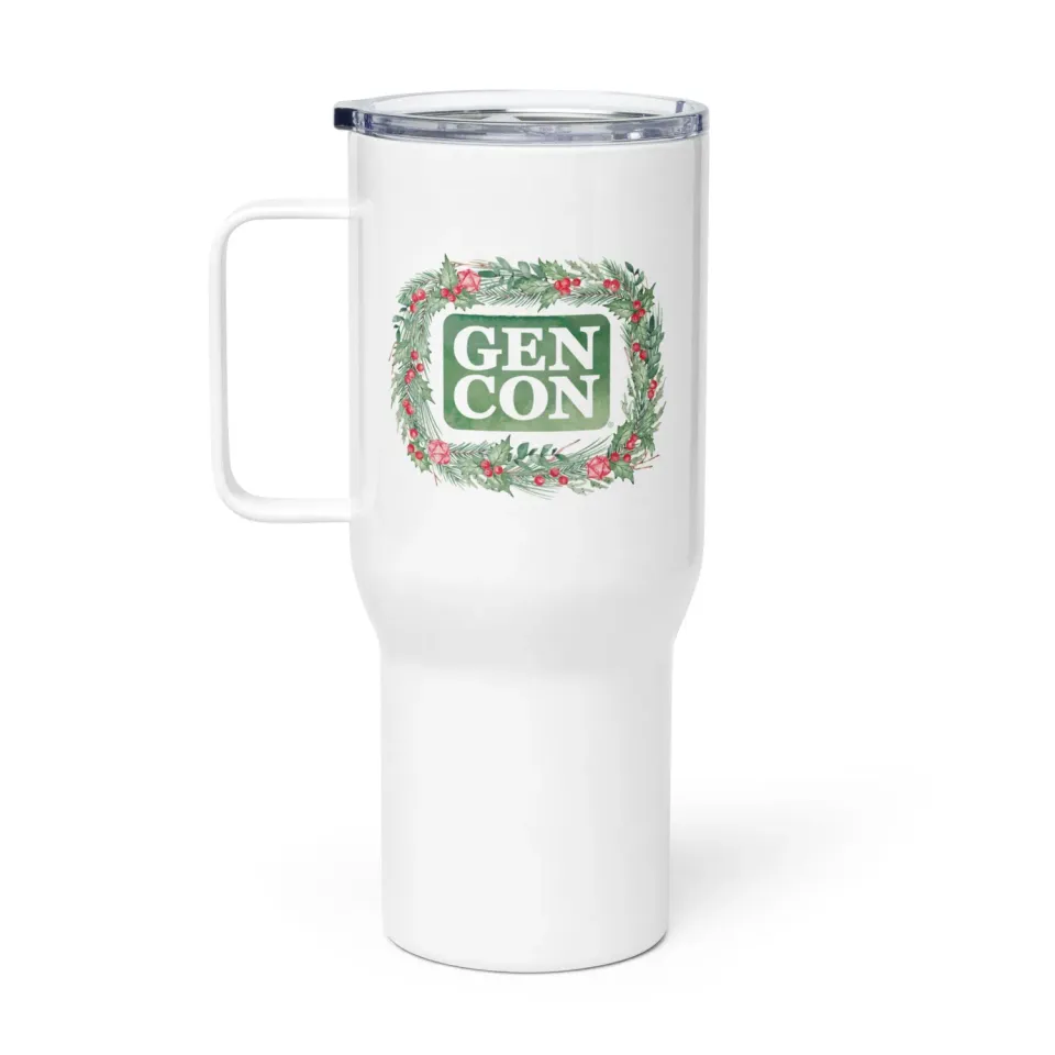Gen Con Holiday Wreath reismok 739 ml rvs winter