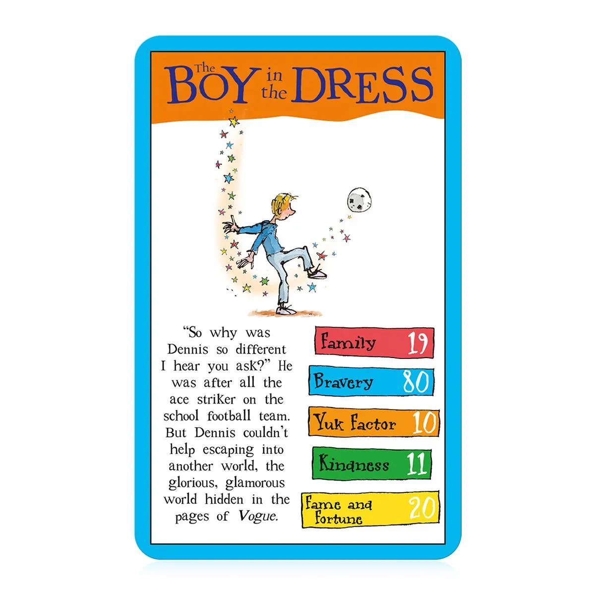 Top Trumps World of David Walliams kaartspel boeken