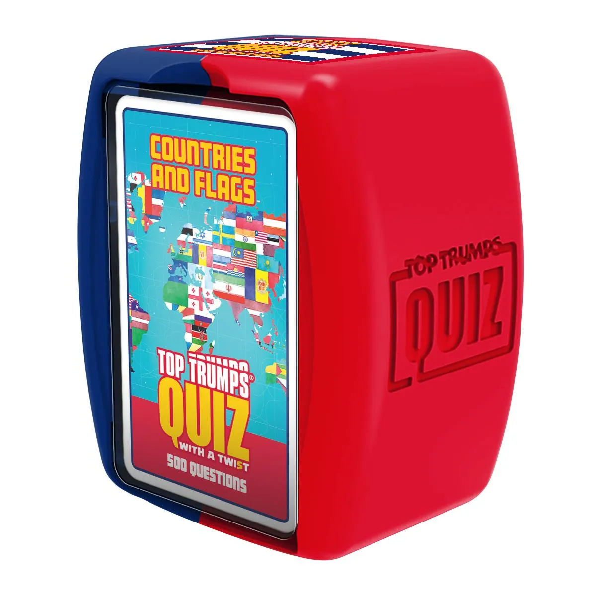 Top Trumps Quiz Countries & Flags kaartspel 500 vragen