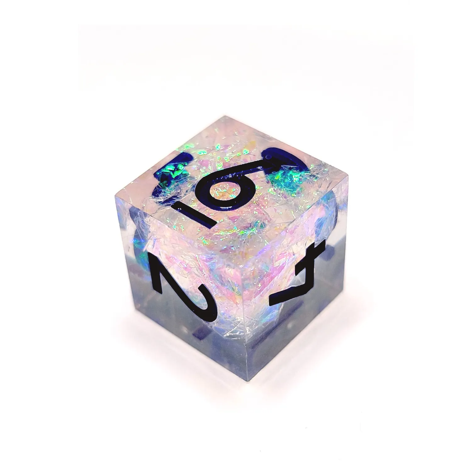 Roll A Crit Noble Crystal dobbelstenenset 7-delig sharp edge