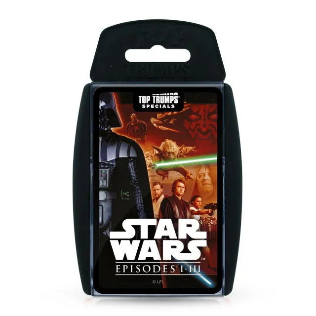 Top Trumps Star Wars Episodes 1-3 kaartspel prequels
