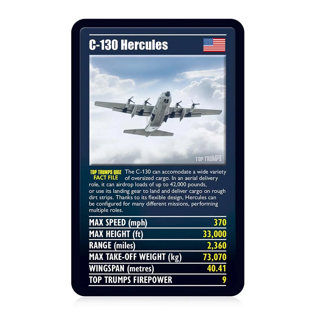 Top Trumps Ultimate Military Jets kaartspel straaljagers