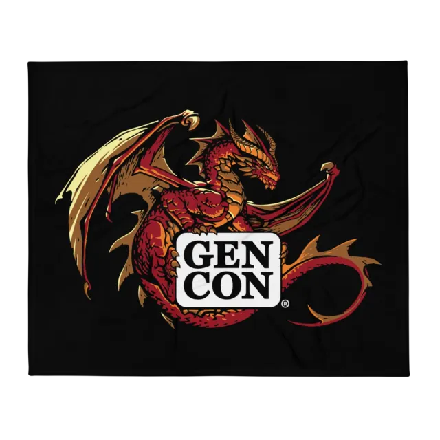 Roll A Crit Genevieve plaid Gen Con 50x60 polyester zacht