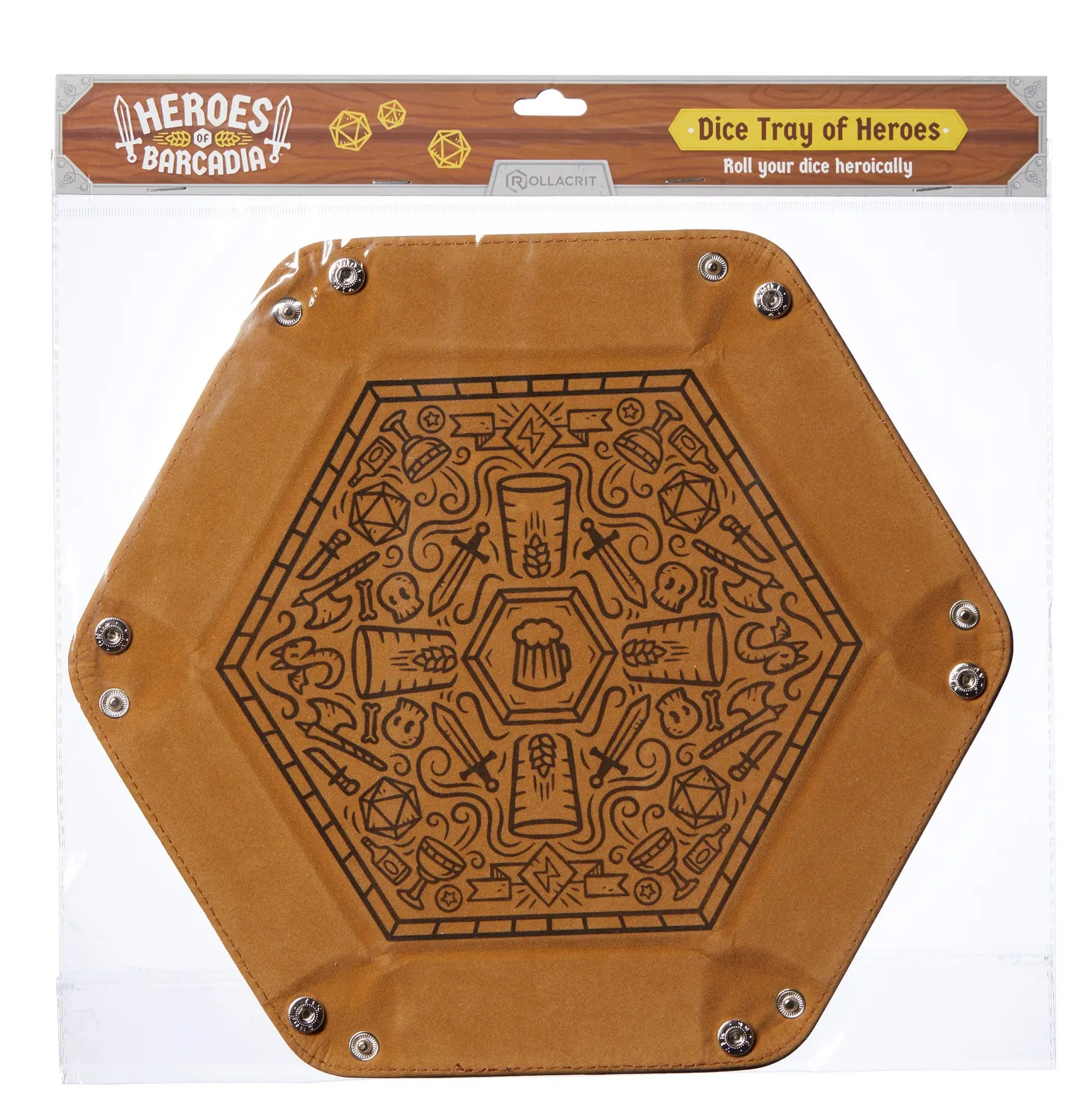 Roll A Crit Heroes of Barcadia dobbelbak opvouwbaar