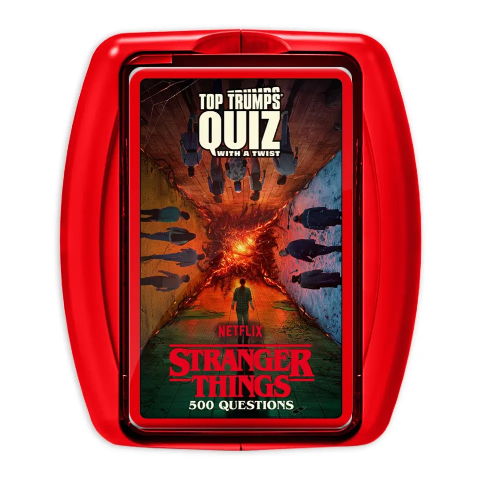 Top Trumps Quiz Stranger Things kaartspel 500 vragen