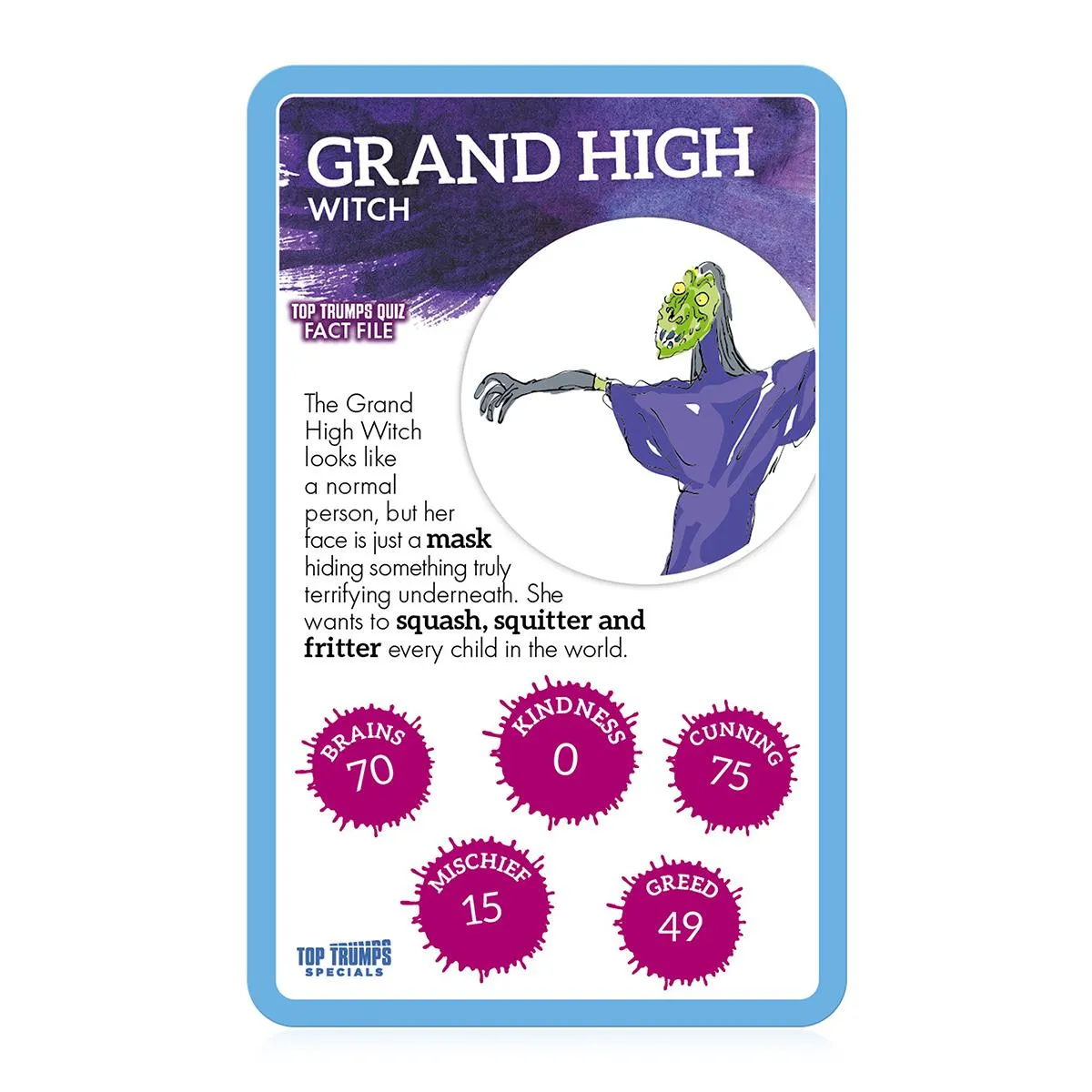 Top Trumps Roald Dahl Vol 2 kaartspel 30 kaarten