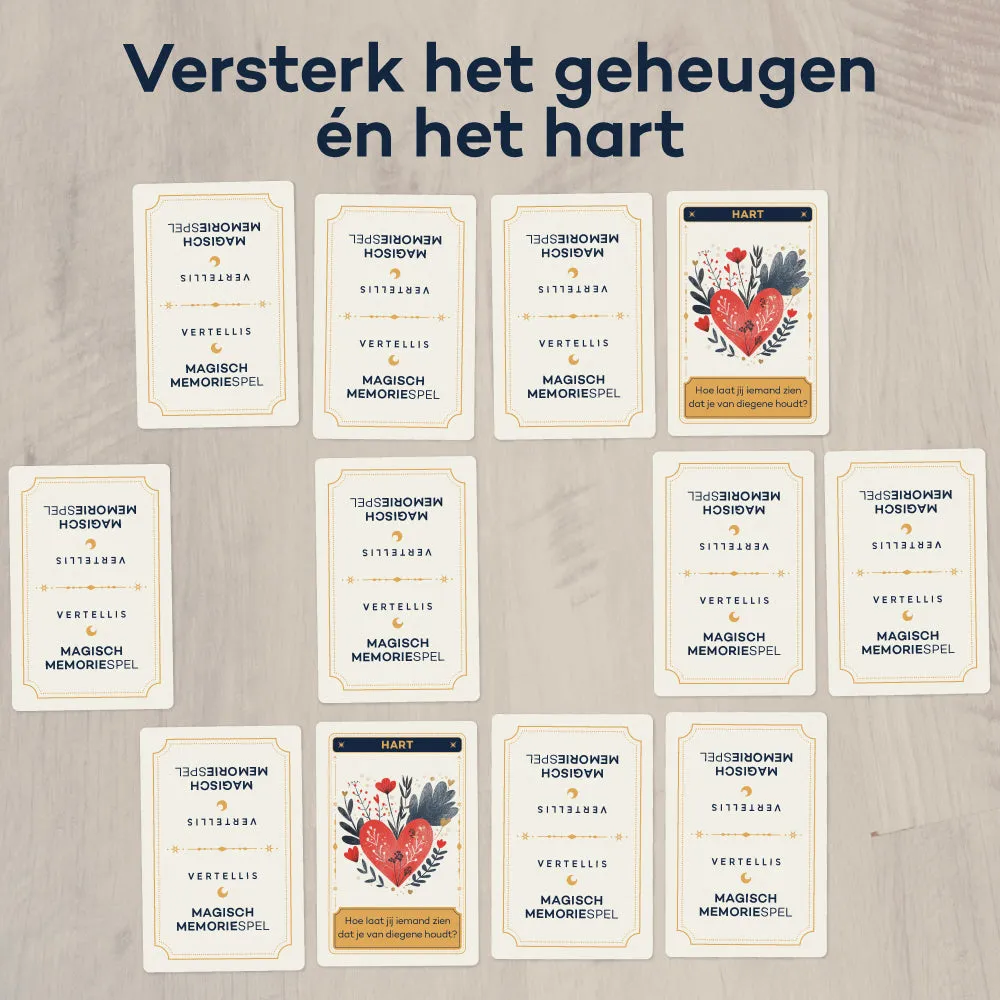 Vertellis Magisch Memoriespel memoryspel vanaf 4 jaar familiespel