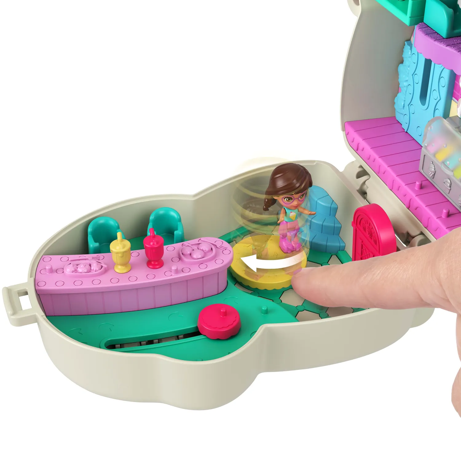 Polly Pocket Milkshake koe compact speelset 4+ jaar