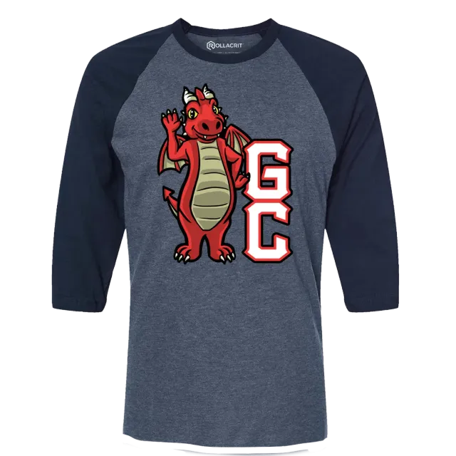 Gen Con Stack Raglan T-shirt 3/4 mouw katoenmix